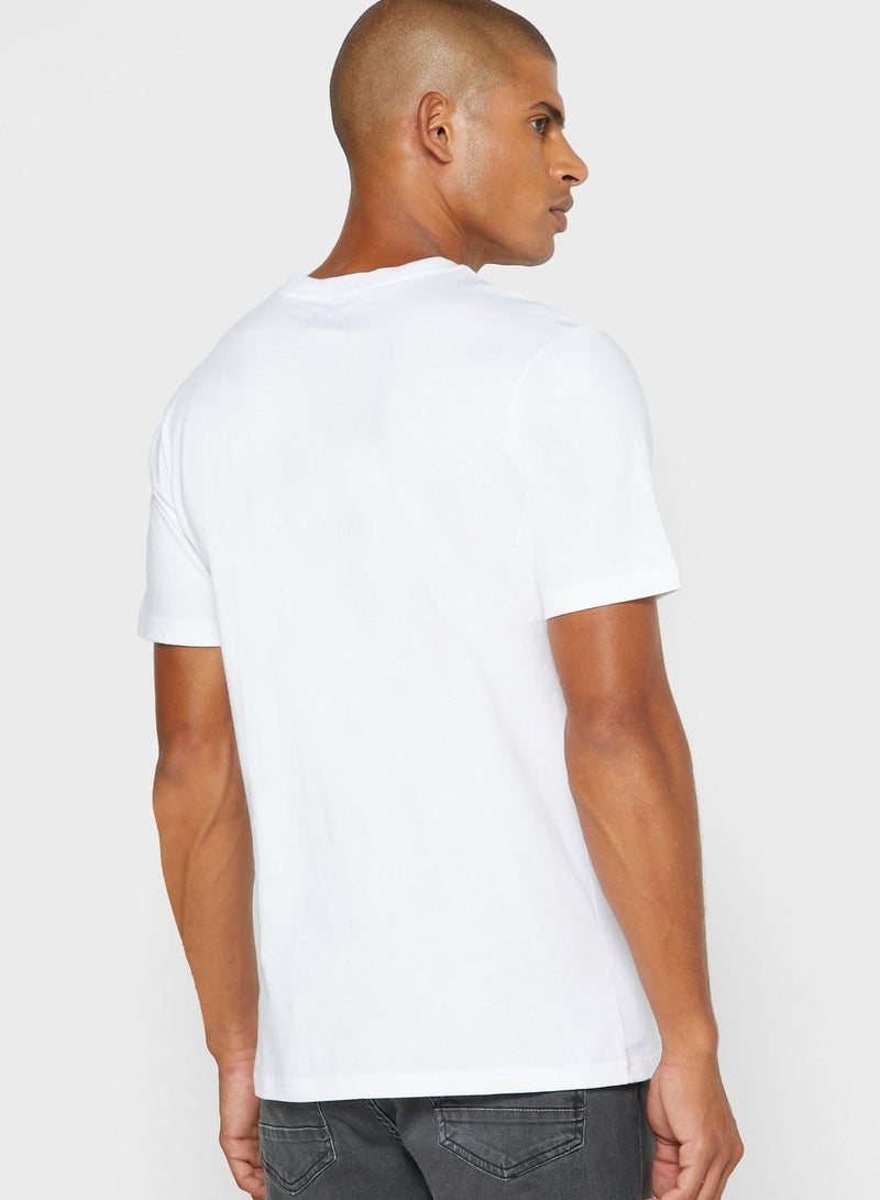 Seventy Five Basics 3 Pack Essential Crew Neck T-Shirts - Image 5